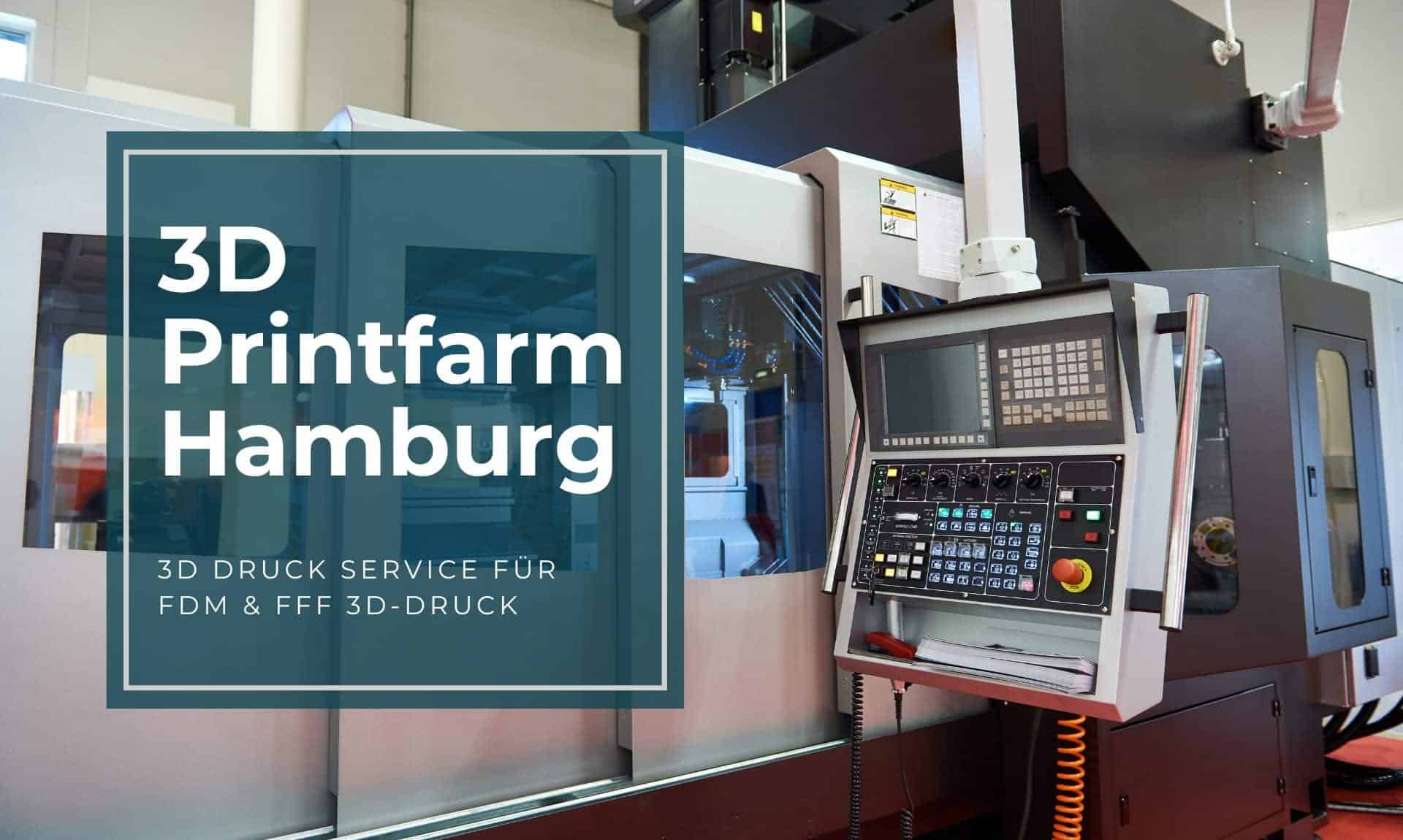 3D-Druck-Printfarm in Hamburg und Schleswig-Holstein